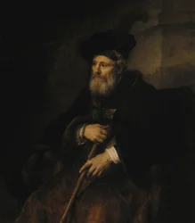 Old Man with a Stick